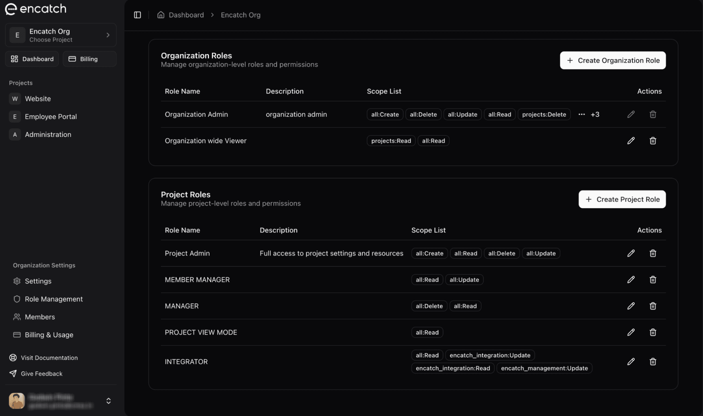 Admin Access Management