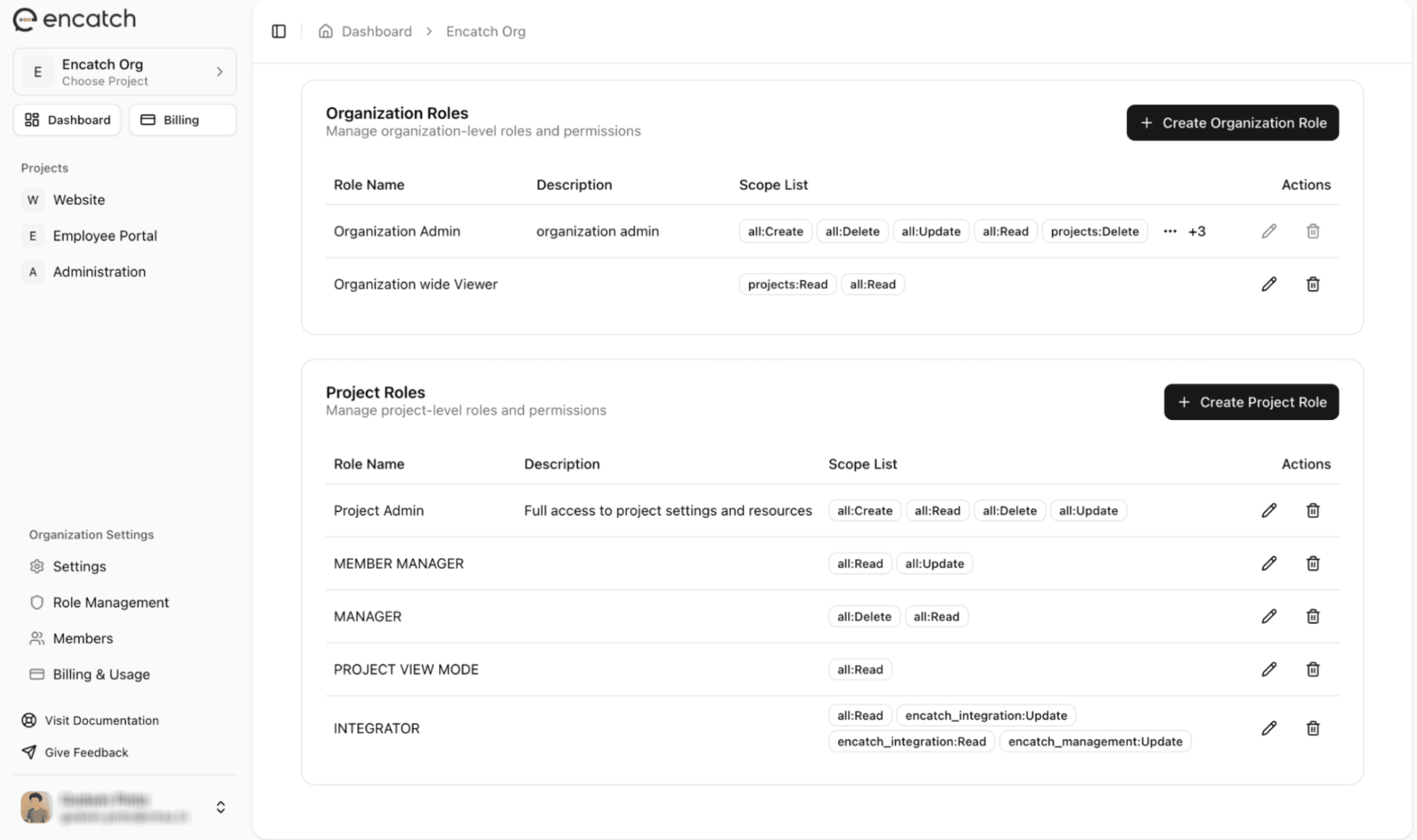 Admin Access Management
